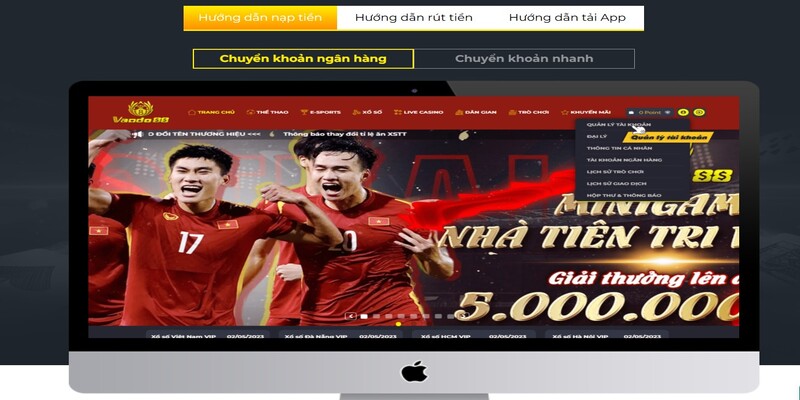 Hướng dẫn chi tiết các bước nạp tiền Vando88 Hướng dẫn chi tiết các bước nạp tiền Vando88
