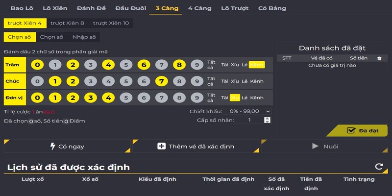 Tham gia chọn số an toàn với mức ăn cao Tham gia chọn số an toàn với mức ăn cao